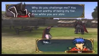Fire Emblem: Path of Radiance - Chapter 11 | Black Knight Boss Quotes