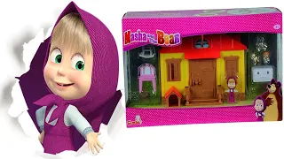 MASHA and the BEAR: Opening Masha's House (Toy Unboxing and Story for Kids)