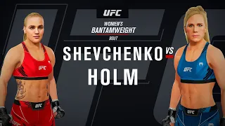 UFC 4 - Valentina Shevchenko vs. Holly Holm [1080p 60 FPS]
