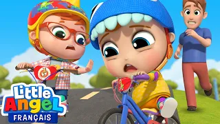 Apprendre le vélo avec Bébé Louis - Comptines pour Bébé | Little Angel Français