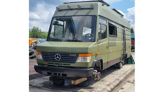 Mercedes vario przerabiamy na kampera #vario #mercedes #kamper #camper