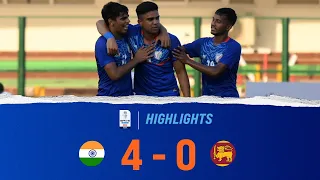 India U-20 4-0 Sri Lanka U-20 | SAFF U-20 Championship | Highlights