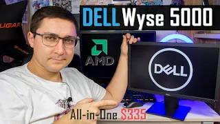 Dell Wyse 5000 all-in-one -  обзор моноблока на AMD с 6 ГБ ОЗУ и SSD на 120 ГБ
