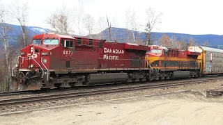 Skeena Pacific Train Video #2116 CPKC Train #149 West, Squilax, BC  2024-05-01 14:40hrs