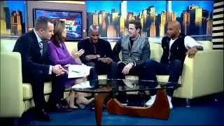 William Levy @willylevy29 Tyson Beckford and Boris Kodjoe preview their movie 'Addicted' - #GDNY