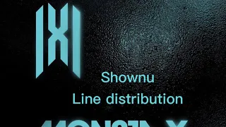 [Monsta X] Shownu one day line distribution