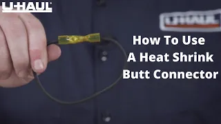 How To Use A Heat Shrink Butt Connector