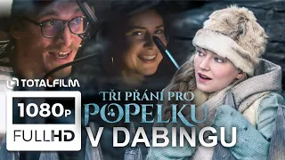 Tři přání pro Popelku (2021) Návštěva v dabingu