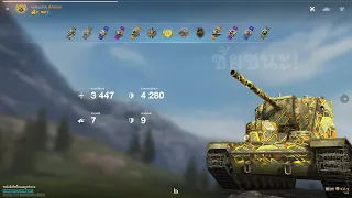 World of Tanks Blitz Mastery KV-5 // 3447Dmg BLOCK 4280 7KILLS