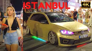 🇹🇷  ISTANBUL ISTIKLAL STREET (ISTIKLAL CADDESI) NIGHT WALKING TOUR   l  OCTOBER  2021 [4K60FPS]