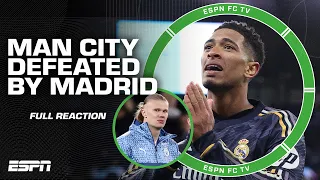 [FULL REACTION] Manchester City OUT of Champions League, lost to Real Madrid | ESPN FC