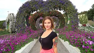 ДУБАЙ. ПАРК ЦВЕТОВ DUBAI MIRACLE GARDEN. ЛУЧШИЙ ОТДЫХ В ДУБАЕ. АРАБСКИЕ ЭМИРАТЫ. ОАЭ.