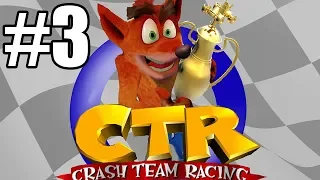 Прохождение Crash Team Racing (PS1) #3 - Glacier Park