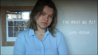 The night we met - Lord Huron/Cover by Katrina Paula Diringa/Катрина Паула Диринга