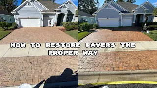How To Restore Pavers
