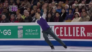 2016 Worlds   Men   SP   Patrick Chan   Mack the Knife