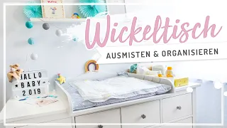 WICKELKOMMODE ausmisten – Organisation & Aufbewahrung im Wickeltisch #nurwasichmag