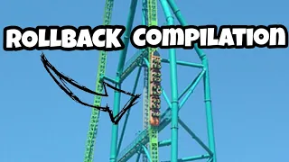 Roller Coaster Rollbacks Compilation