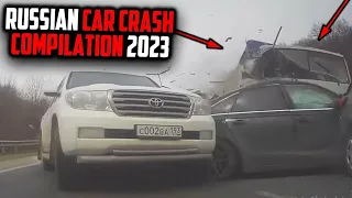 Car Crash Compilation 2023 - Russian Car Crash - Dashcam Russia 2023
