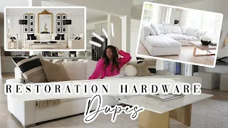 *NEW* HOME DECOR & FURNITURE DUPES| RESTORATION HARDWARE, CB2 & MORE