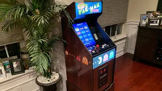 PAC-MAN PLUS Arcade1up $199 Home Arcade Pickup FULL REVIEW!