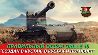 Правильный обзор Grille 15 ! Выживай и стреляй! 2023 Tanks Blitz | ZAF