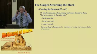 20. Jesus Calms the Storm (Mark 4:35-41)