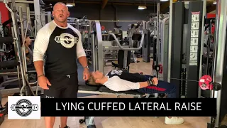 Lying Cuffed Lateral Raise