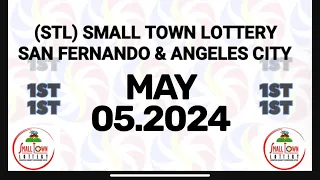 1st  Draw May 5 2024 (Sunday) Result | Pampanga Draw and Angeles City Draw