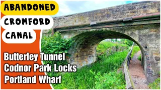 Abandoned Cromford Canal & Restoration - Butterley & Codnor Park Locks