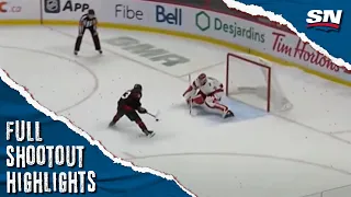 Carolina Hurricanes at Ottawa Senators | FULL Shootout Highlights