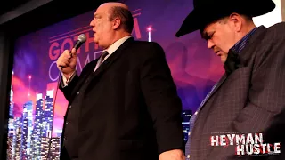 Paul Heyman's Speech About Jim Ross' Late Wife Jan in New York City