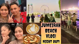 First Time In Dubai Beach Vlog!