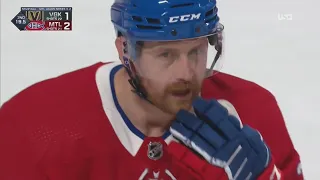 Jeff Petry Loses His Stick, Chandler Stephenson Then Stomps On It