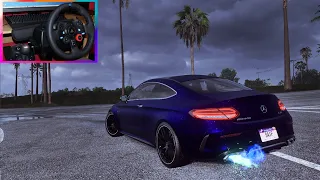 NEED FOR SPEED HEAT | Mercedes Benz C63s AMG | AMG POWER| Logitech G29 + Shifter