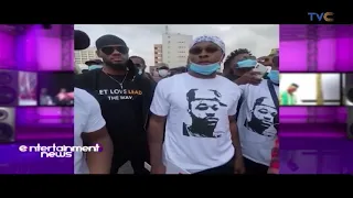 Nigeria celebrities protest endsars by force or