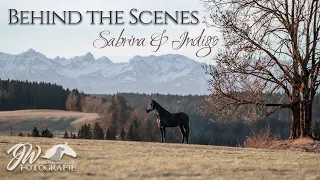 BEHIND THE SCENES | Pferde Fotoshooting im Allgäu