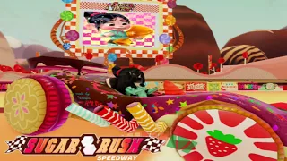 Vanellope Races In The ALL NEW Sugar Rush Speedway Map - Roblox