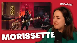 MORISSETTE Bruno Mars Evolution Medley | Vocal Coach Reacts (& Analysis) | Jennifer Glatzhofer