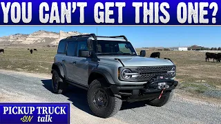 Sorry, No More 2023 Ford Bronco Everglades, Here's Why