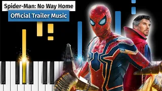 SPIDER-MAN: NO WAY HOME - Official Trailer Music - Piano Tutorial