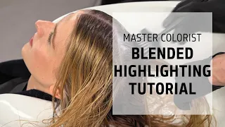 Blended Blonde Highlighting Tutorial | Goldwell Education Plus