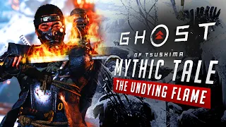 GHOST OF TSUSHIMA - The Undying Flame Walkthrough Guide (MYTHIC TALE) Ascend Mt. Jogaku