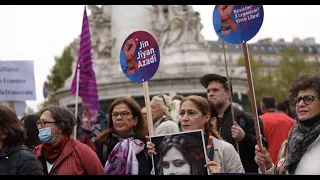 "Il faut une révolution" : à Paris, un nouveau rassemblement contre le régime iranien