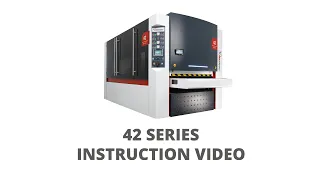 Timesavers 42 RB series machine operating instruction video