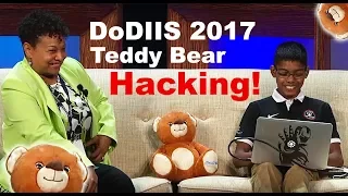 DoDIIS 2017- Teddy Bear Hacking with 11/ yo Cyber Prodigy Reuben Paul