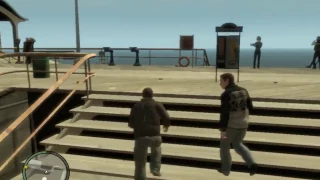 GTA 4 идем на свидание в боулинг