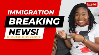 BREAKING NEWS: International Students can NOW work FULL-TIME | More than 20hrs!