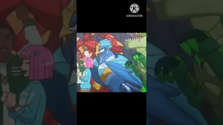 Genesis viendo los tráilers del anime de la generación 3 de bakugan