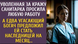 Уволенная за кражу санитарка искала работу… А едва угасающий богач убедил стать наследницей на месяц